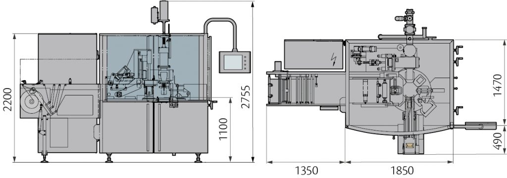 MULTIPACK 5500 Layout