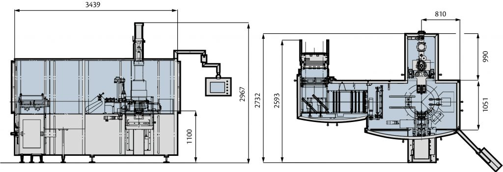 MULTIPACK 8600 Layout