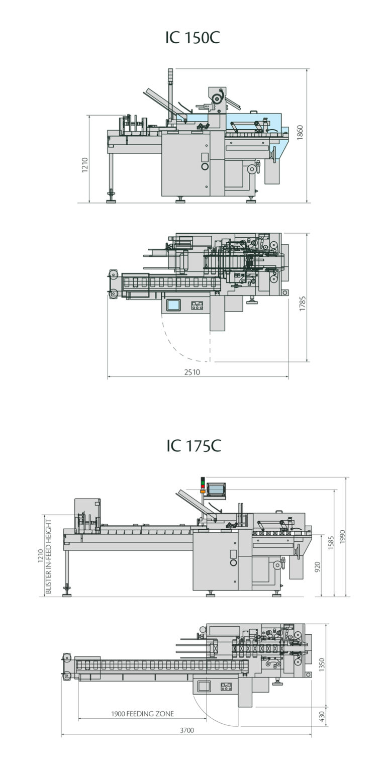 IC 150C - IC 175C Layout