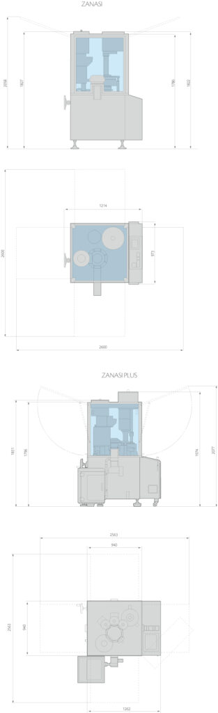 ZANASI and ZANASI PLUS Layout
