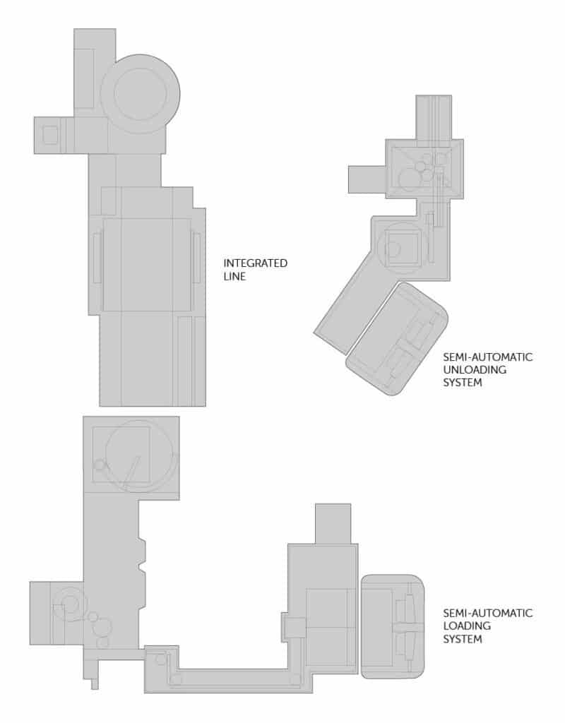 SEMI-AUTOMATIC LOADING SYSTEMS FOR TRAYS/FRAMES Layout