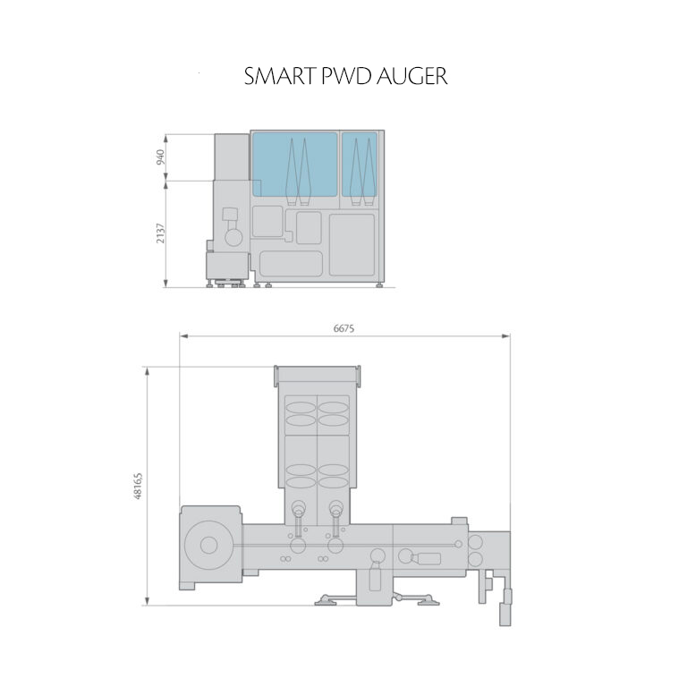SMART 300 PWD AUGER Layout