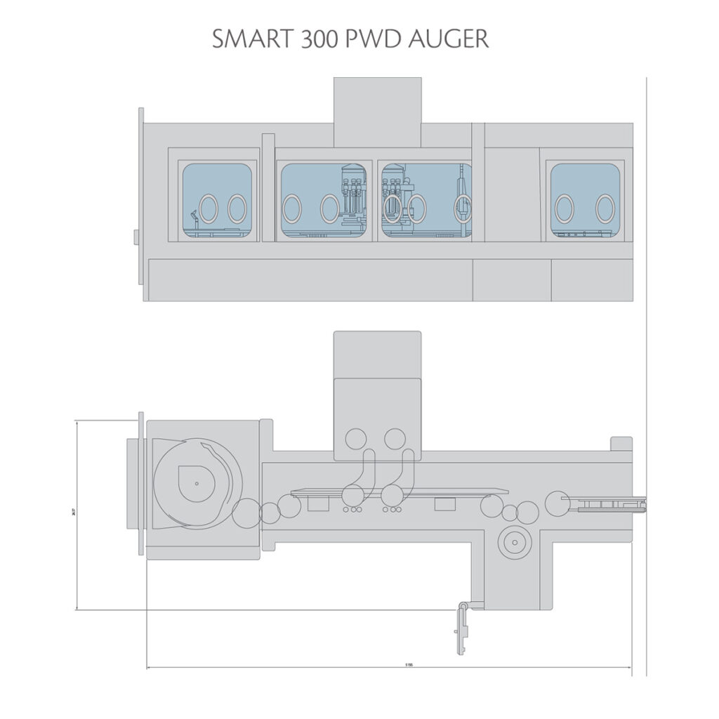 SMART 300 PWD AUGER Layout